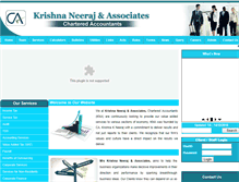 Tablet Screenshot of knaca.in